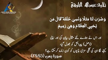 اواخر سورة يس عبدالله البلوشي