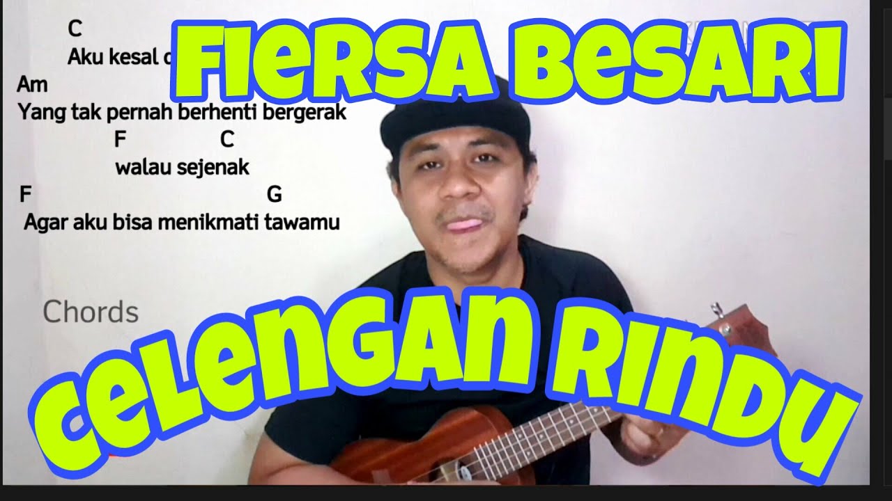 CELENGAN RINDU - FIERSA BESARI tutorial ukulele - YouTube
