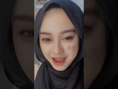 hijab cantik terbaru asian jilbab live tiktok bikin hati adem semangat