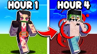 Minecraft Demon Slayer, But every 30 seconds my Demon Art changes!