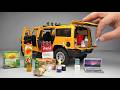 1/18 HUMMER H2 Highway 61 Diecast Model car Sound Light and smoke #carlover