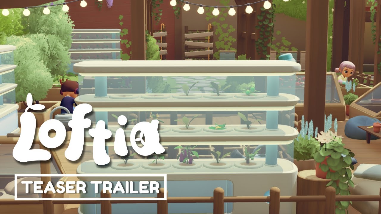 Loftia is a new solarpunk game with farming, crafting, exploring