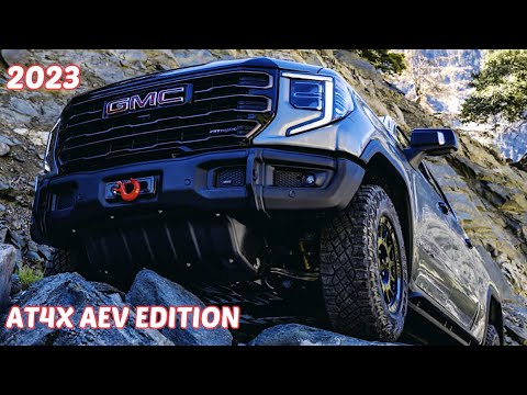 New 2023 GMC Sierra 1500 AT4X AEV Edition Revealed | American Expedition Vehicles | Automotive News