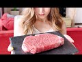 【鉄板風ステーキ】10万人記念に肉を焼いて優勝することにした女｜Wagyu Beef Steak. ｜vlog