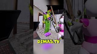 ГИГА МОНТИ И ЧИКА ПРОТИВ МИМИКА СПАСАЕМ БАБКУ ГРЕННИ С ПОДВАЛА FNAF COOP BONELAB VR часть 5