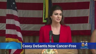 Gov. Ron DeSantis Says First Lady Casey DeSantis Is Cancer-Free