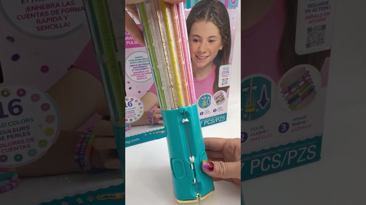 Make a Bracelet in 5 minutes with Click and Bead! #bffbracelets