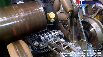 NORDISCAN-PI-350. For automatic ultrasonic inspection of pipe body conventional probes