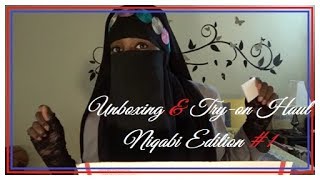 Unboxing and Try On Haul: Niqabi Edition #1 screenshot 1