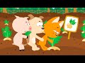 El gatito Koté | Cosecha | Canciones infantiles y dibujos animados