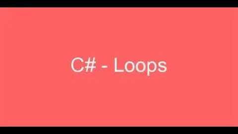 Mastering Loops in C# | Beginner to Pro Guide