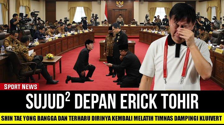 SAKING BANGGANYA KEMBALI MELATIH TIMNAS‼️ SHIN TAE YONG SAMPAI SUJUD" BEGINI DI HADAPAN ERICK TOHIR