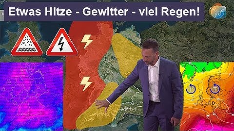 Intermediate high pressure and some heat – thunderstorms and severe weather risk – heavy rain! We...