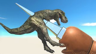 Jump and Escape from Spiked Glove - Animal Revolt Battle Simulator screenshot 5