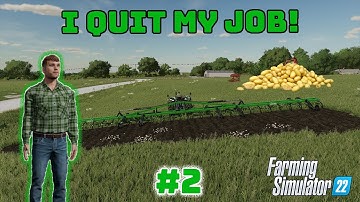 I Quit My Job to Become a Potato Farmer! - Saving The Next Gen RP!