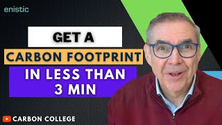 How to get a free carbon footprint in less than 3minutes and for FREE!