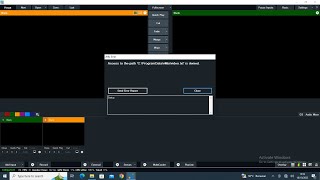 Trouble shooting Vmix : access to the path 'C:\ProgramData\vMix\video.txt' is denied
