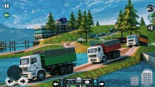truck Driving mountain game | mountain cargo truck driving game  |off-road truck gameplay #Ts game screenshot 4