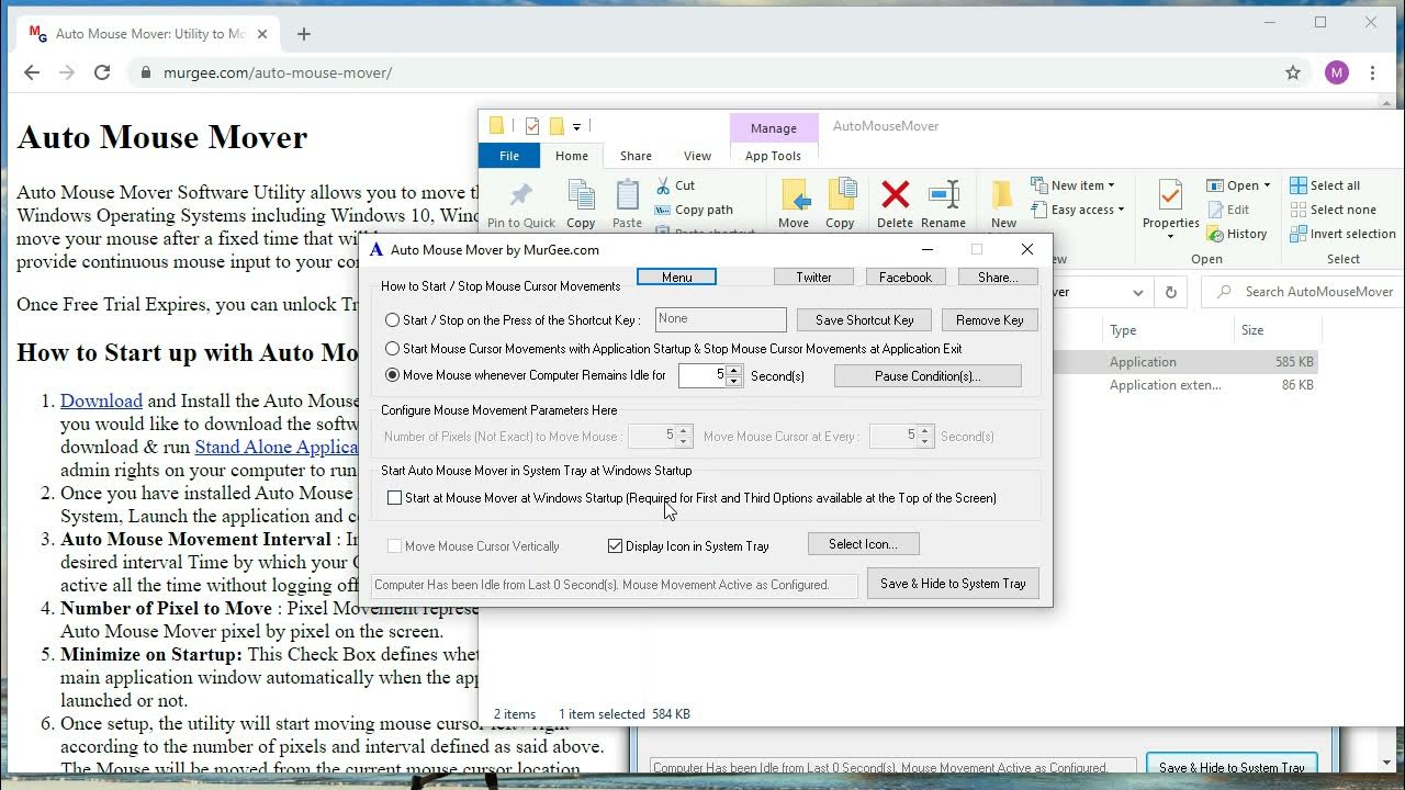 Record and playback mouse movement without mouse clicking youtube
