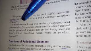Periodontal Ligament: Ground Substance and Function of PDL #dentistry #periodontology