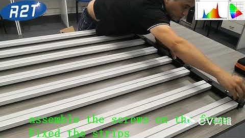 Newest Dismountable Sunbar Flex V1-720W LED Grow Light Outboxing