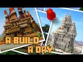 Biome-themed Builds! Making Sandcastles and Saloons | A Build A Day Challenge - Week 7