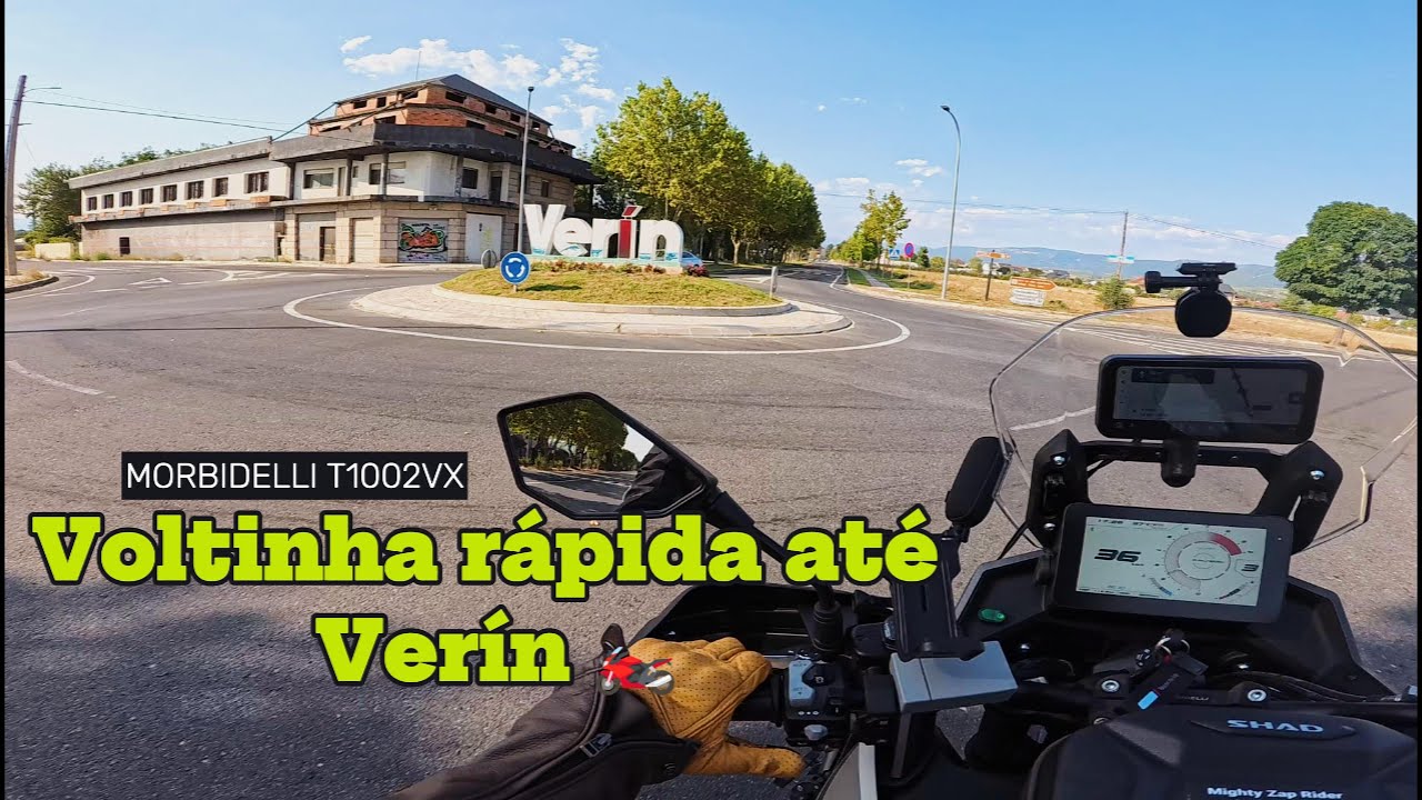 🏍️Morbidelli T1002VX em Verín 🔊 Curvas, ronco e boa vibe!