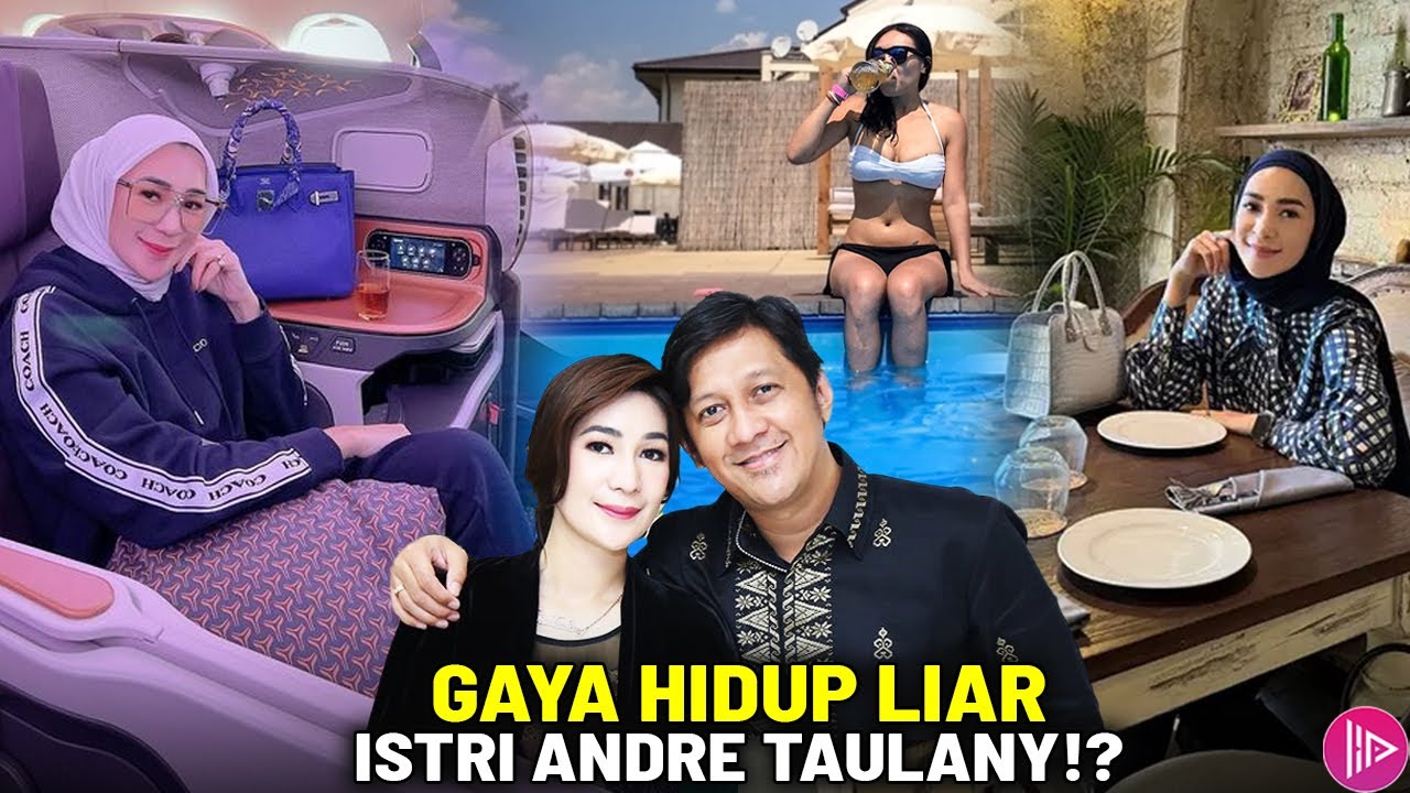 PANTESAN DIGUGAT CERAI!? Bongkar Gaya Hidup dan Sumber Kekayaan Rien Wartia Istri Andre Taulany