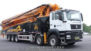 Xanjer 73M concrete pump truck