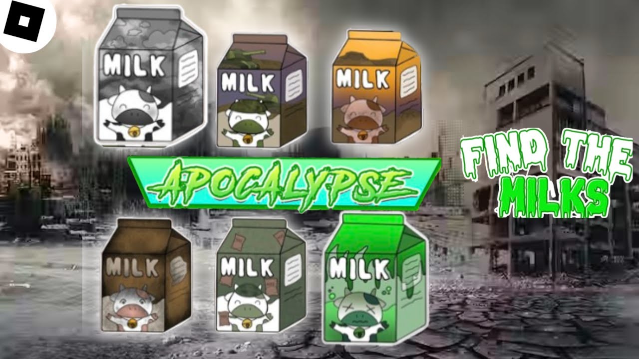 FIND ALL THE APOCALYPSE MILKS 🥛 (Roblox)