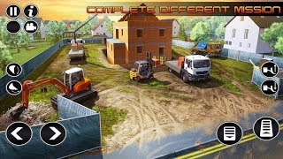 Construction Simulator 3D - Excavator Truck Games (by TW Games Studios) - Android Game Gameplay screenshot 5