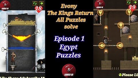 Evony : The Kings return All 20 Puzzles solve | Ep.1 Egypt Puzzles #SmartGamerVB #evony