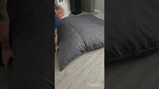 Lovesac accent chair set up