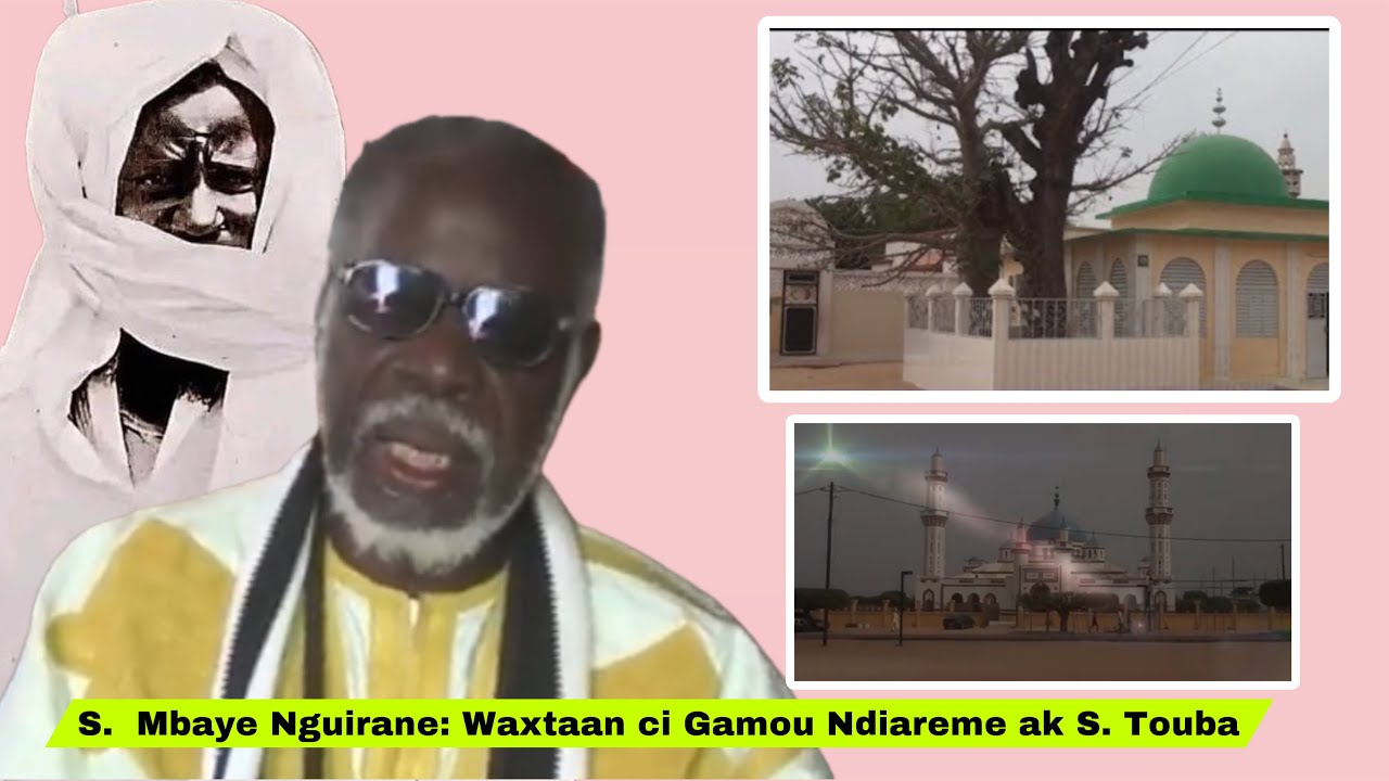 Baye Mbaye Nguirane, Waxtaan ci Gamou Ndiareme ak Serigne Touba