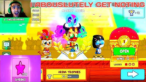 I GET 12 WINS ON ARENA AND THEY CONGRATULATE ME WITH THIS....