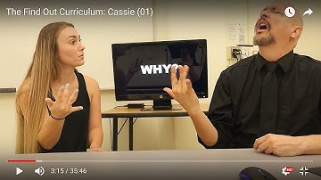 The Find Out Curriculum: Cassie (01)