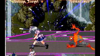 MUGEN: Sakuya Arcade mode