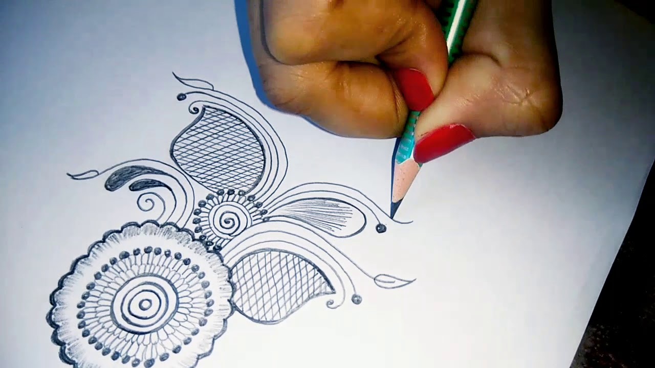 Simple mehndi design/Latest mehndi design/pencil mehndi design/mehndi