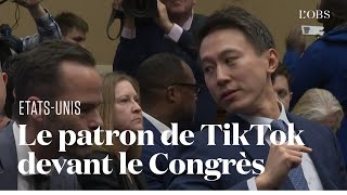 TikTok : les engagements de Shou Chew devant le Congrès américain