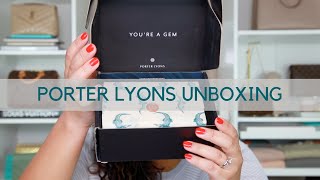 Porter Lyons Unboxing