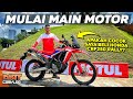 PERDANA RIDING PAKAI HONDA CRF250 RALLY BARENG MOTUL | DIRT CARVLOG #577