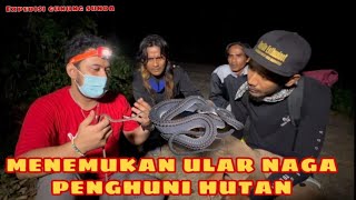 Panji petualang akhirnya menemukan ular naga penghuni gunung sunda