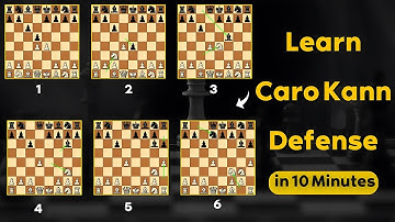 Learn the Caro-Kann Defense | 10 Minute Chess Openings