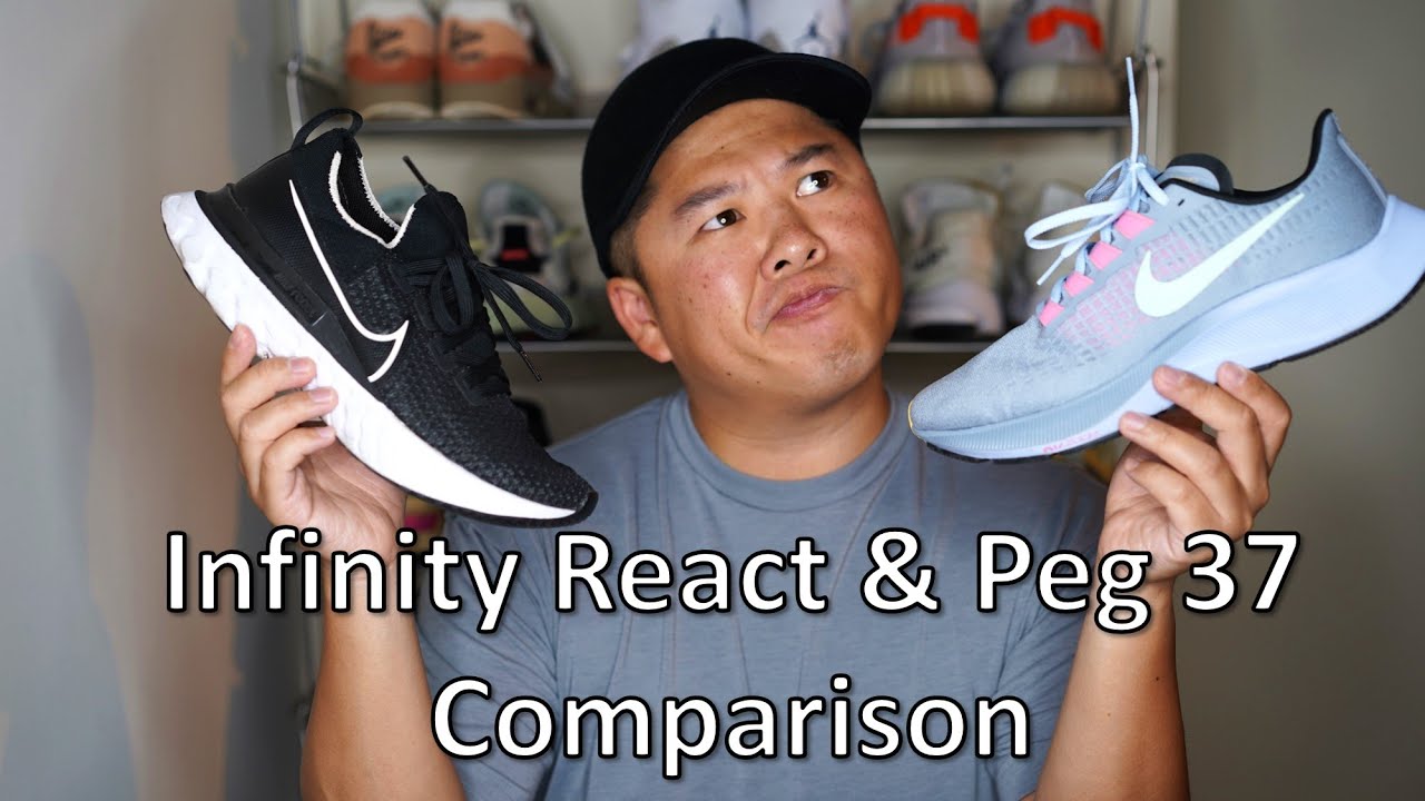 react infinity run vs pegasus 37