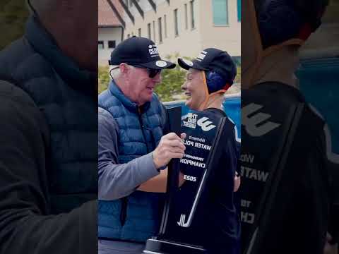 Big West 2023 Champions, UC Irvine Women's Water Polo - Celebration