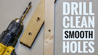 How To Drill Clean Holes In Wood | Two Minute Tuesday screenshot 2