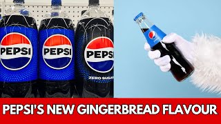 Pepsis New Gingerbread Flavour Limited-Edition Zero Sugar Mini Cans For The Holidays