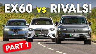 Volvo EX60 vs BMW iX3 vs Mercedes GLC — Electric SUV Group Test (Part 1)