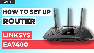 ✅ How to Set Up LINKSYS EA7400 | How to Setup LINKSYS AC1750 WiFi Router
