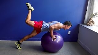 100 Push-Ups on the Ball